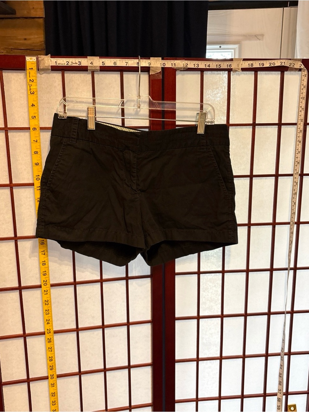J. Crew Black Women's Cotton Bermuda Shorts